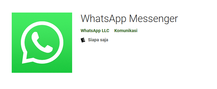 Aplikasi WA di Playstore