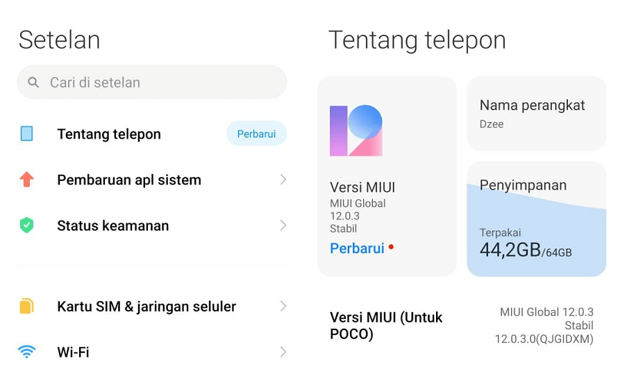 Melakukan Update Sistem Untuk Perbaiki Playstore