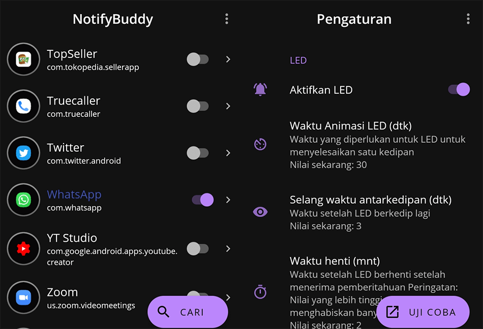 Aplikasi NotifyBuddy Android