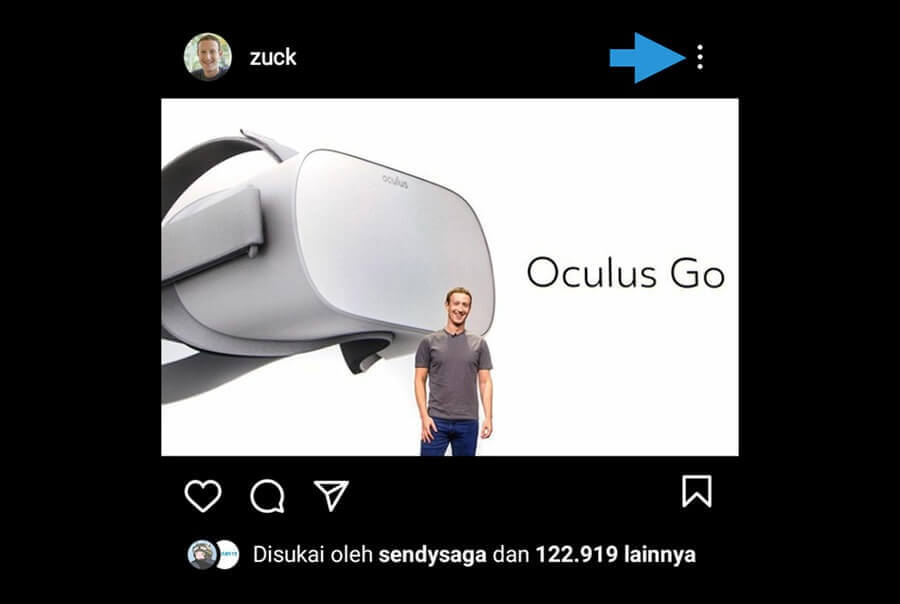 Buka Postingan Foto Instagram