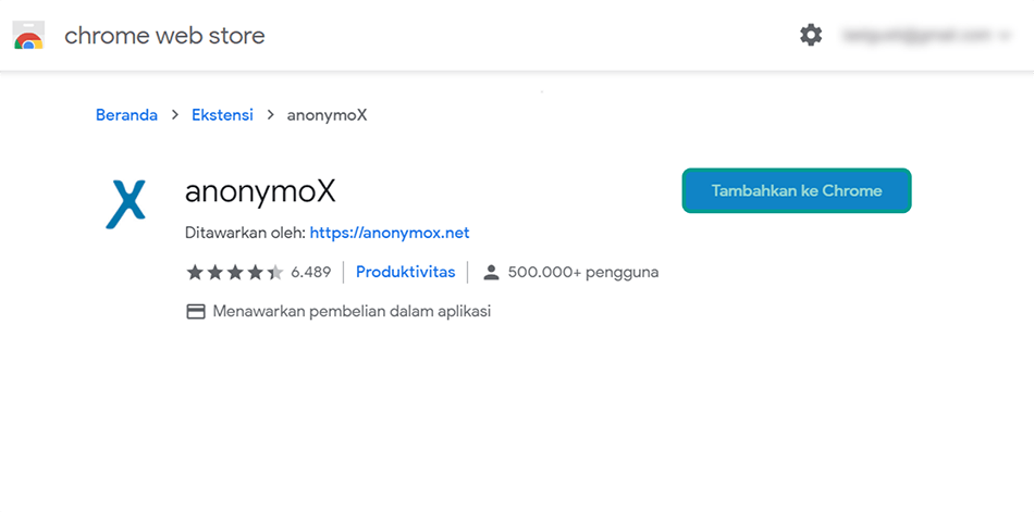 Pasang Ulang Anonymox
