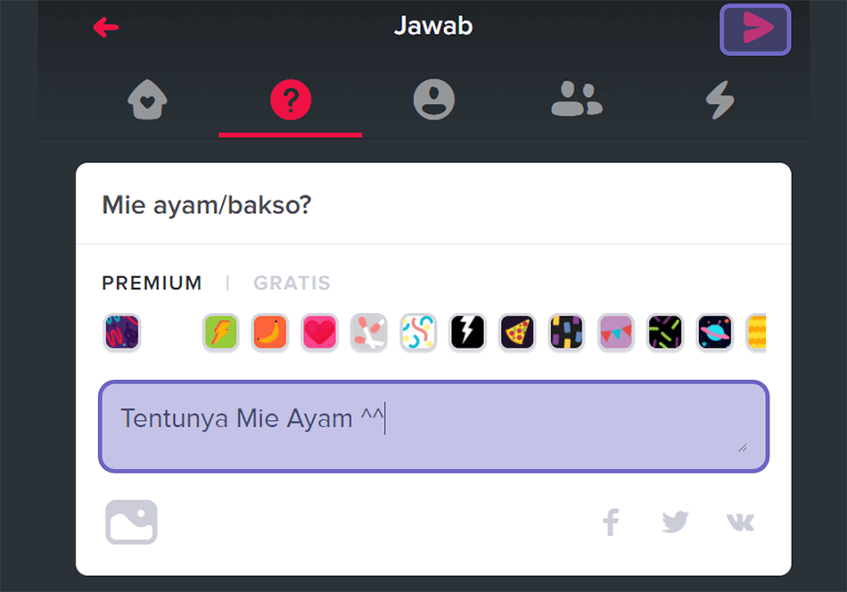 Jawab Pertanyaan Ask FM