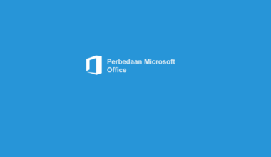 Beda Microsoft Office