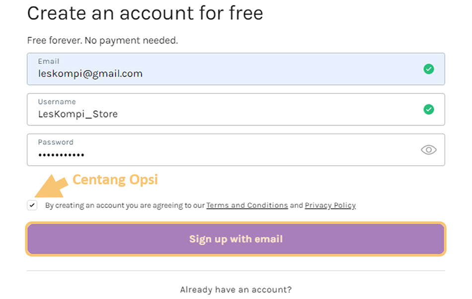 Daftar Akun Linktree