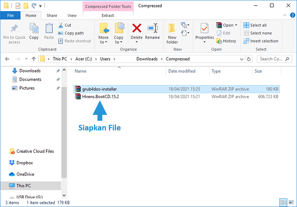 Siapkan Installer Bootable