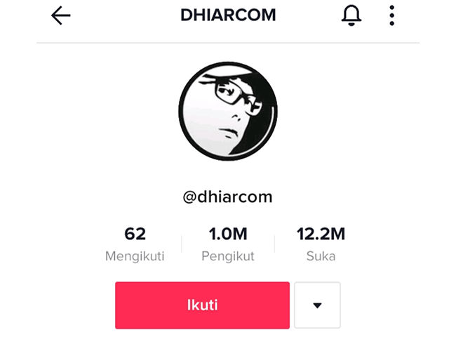TikTok Dhiarcom