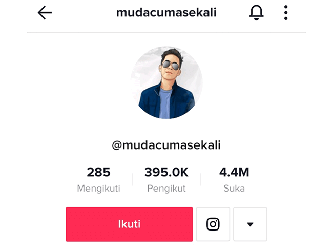 TikTok Mudacumasekali
