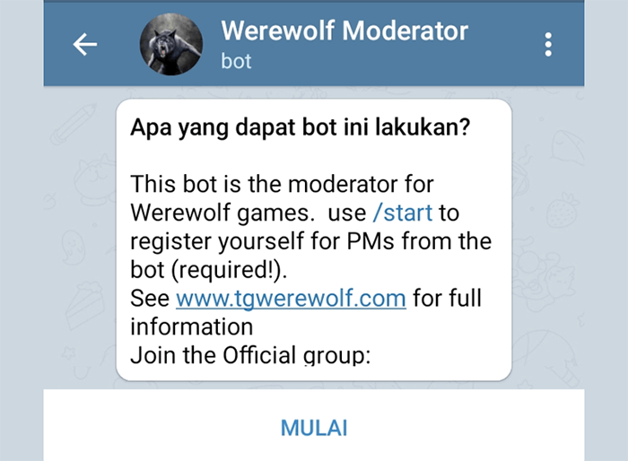 Game Werewolf
