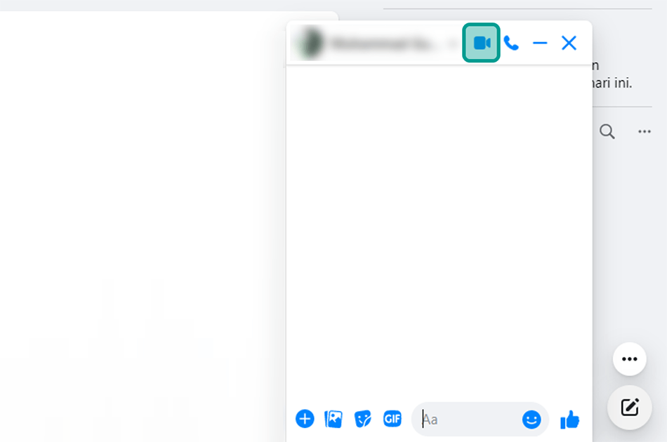 Buka Fitur Video Call FB