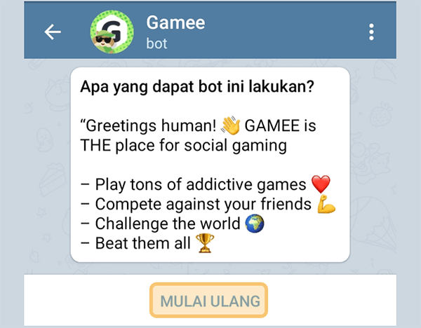 Mulai Bot Game
