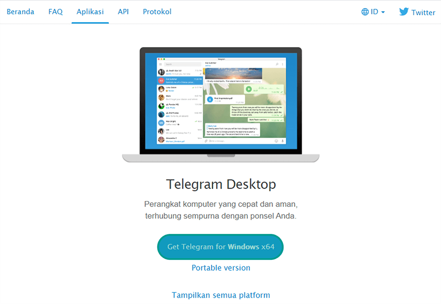 Install Telegram Versi Dekstop