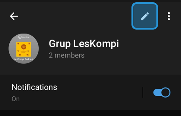 Menu Icon Pensil