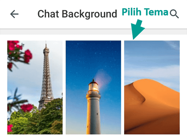 Cari Tema Background Telegram