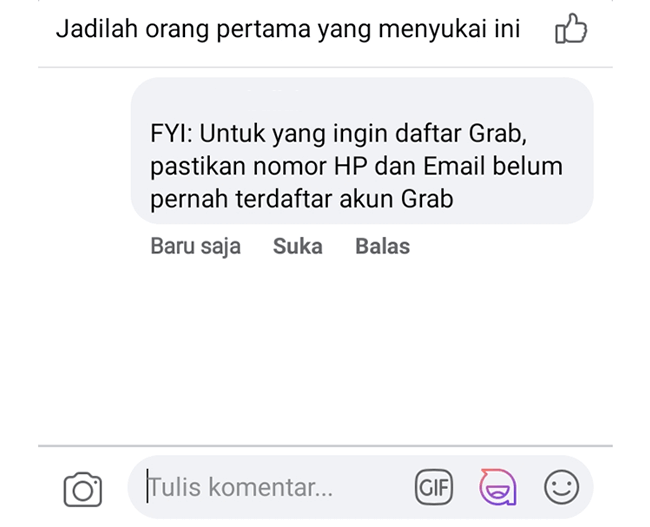 Istilah FYI di Komentar Sosmed