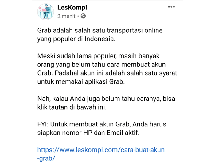 FYI di Postingan Sosmed