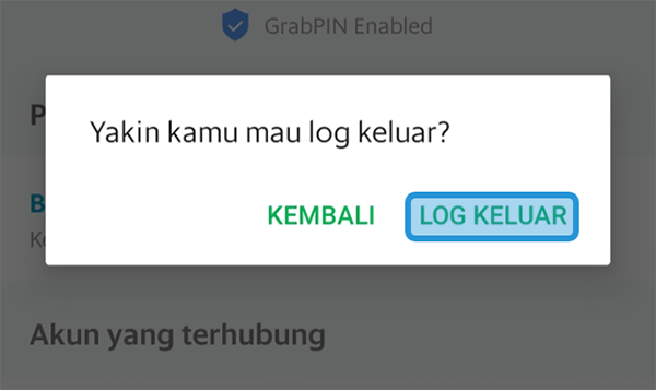 Konfirmasi Log Keluar