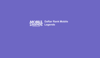 Urutan Rank Mobile Legends