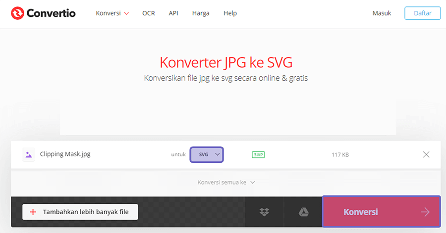 Konversi Format SVG