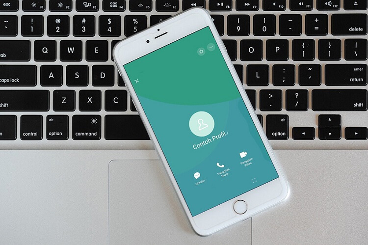 Contoh Header di Line