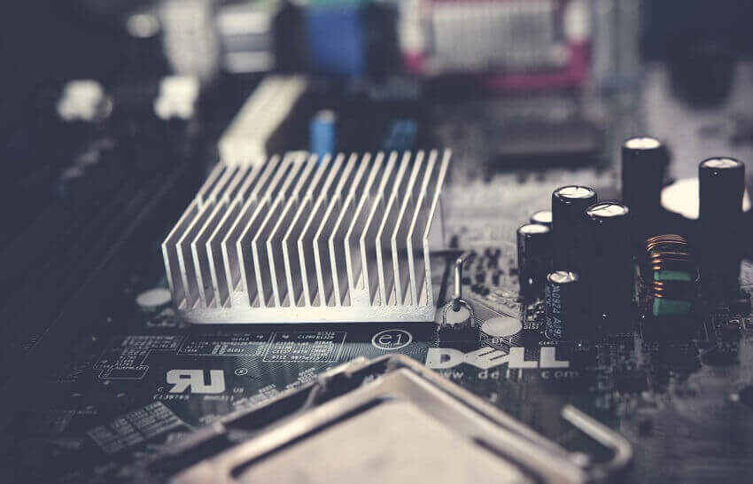 Heatsink Komponen Komputer Biasa