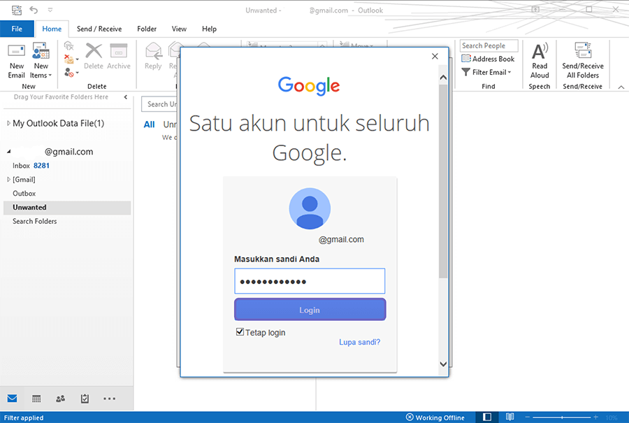Masuk ke Akun Gmail Kembali