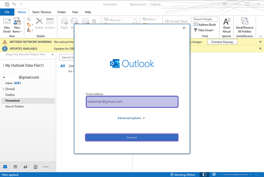 Atur Email Address Outlook