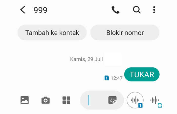 Menukar Poin Indosat