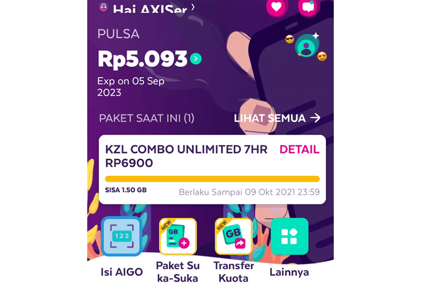 Menu Isi AIGO