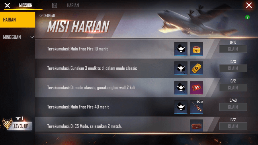 Menyelesaikan Daily Quest FF