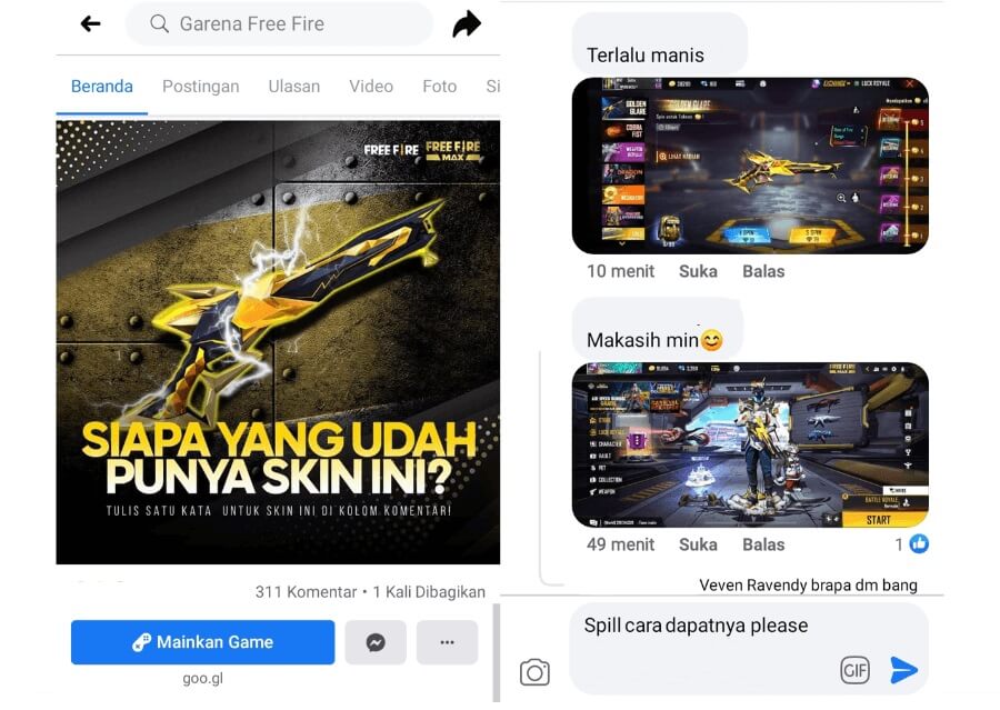 Spill di Facebook