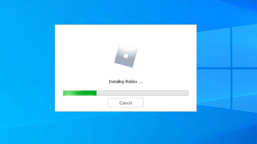 Tunggu Proses Pasang Game Roblox