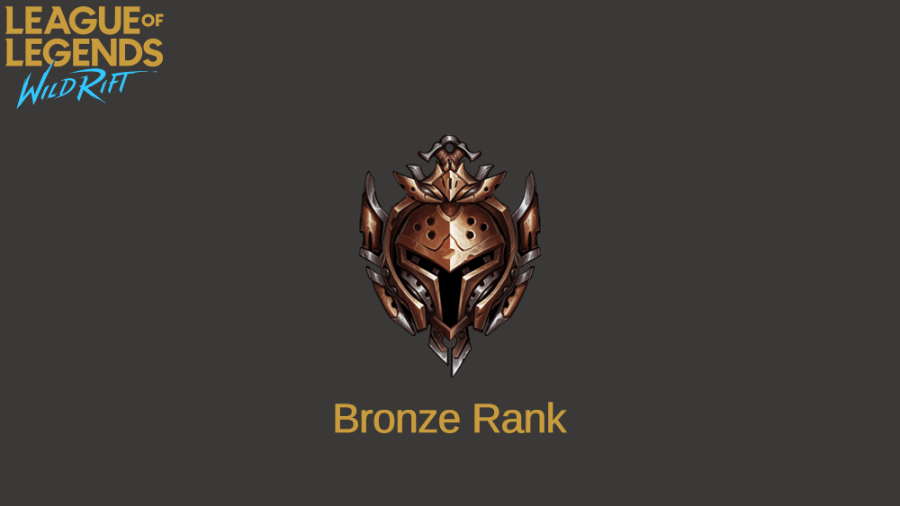 Rank Bronze LoL Wild Rift