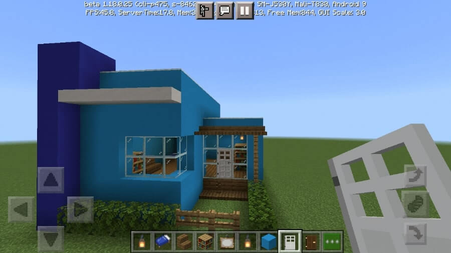 Contoh Rumah di Minecraft