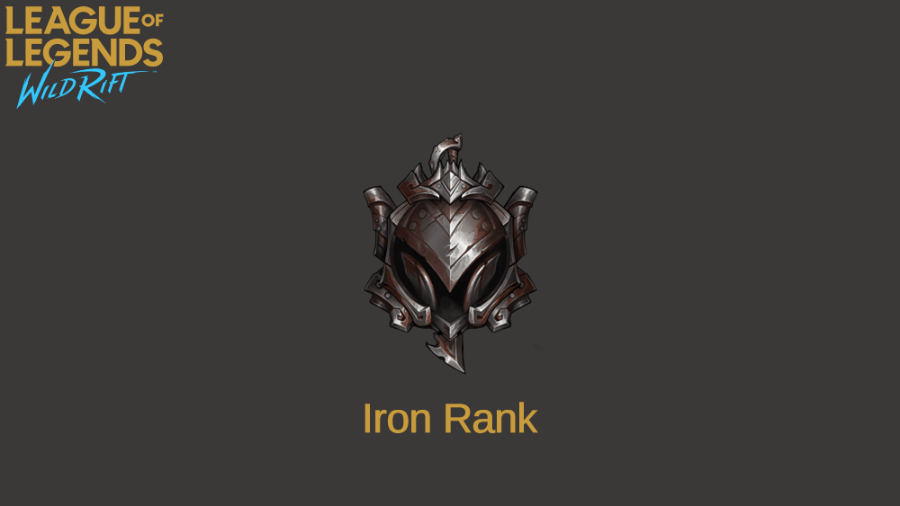 Rank Iron LoL Wild Rift