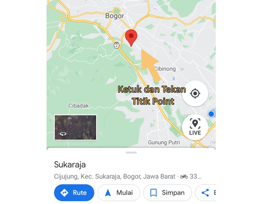 Contoh Lokasi Maps