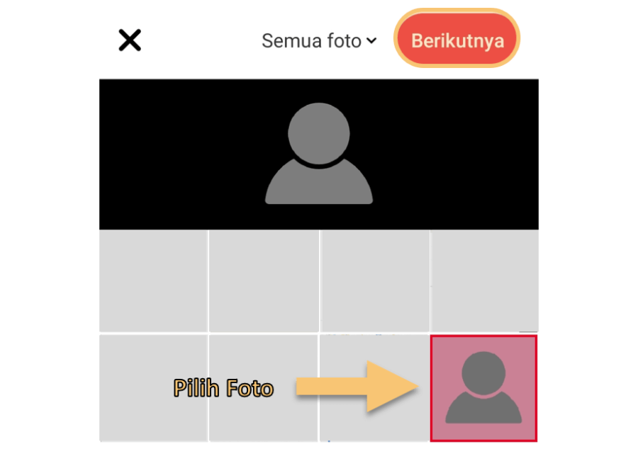 Atur Foto yang Ingin Diunggah di Pinterest