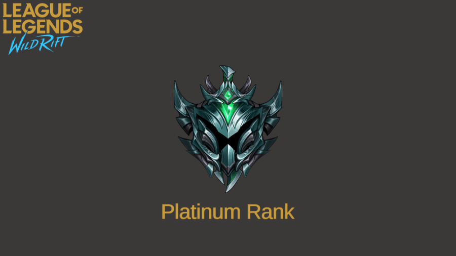 Rank Platinum LoL Wild Rift