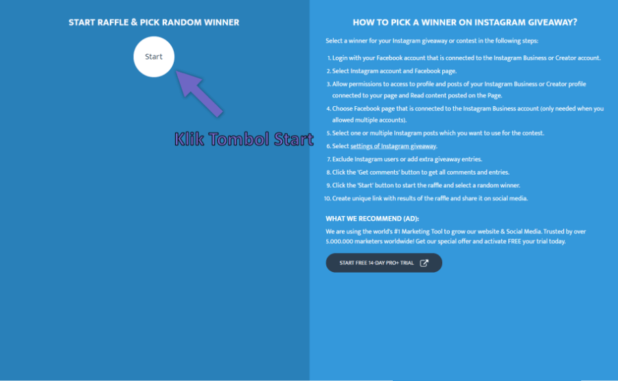 Opsi Start Random Picker