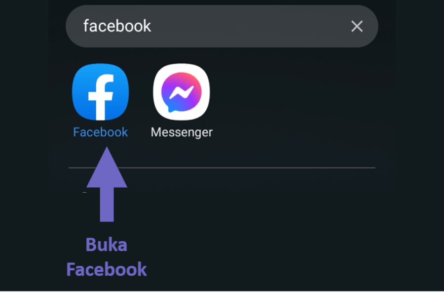Buka Aplikasi Facebook di HP Android