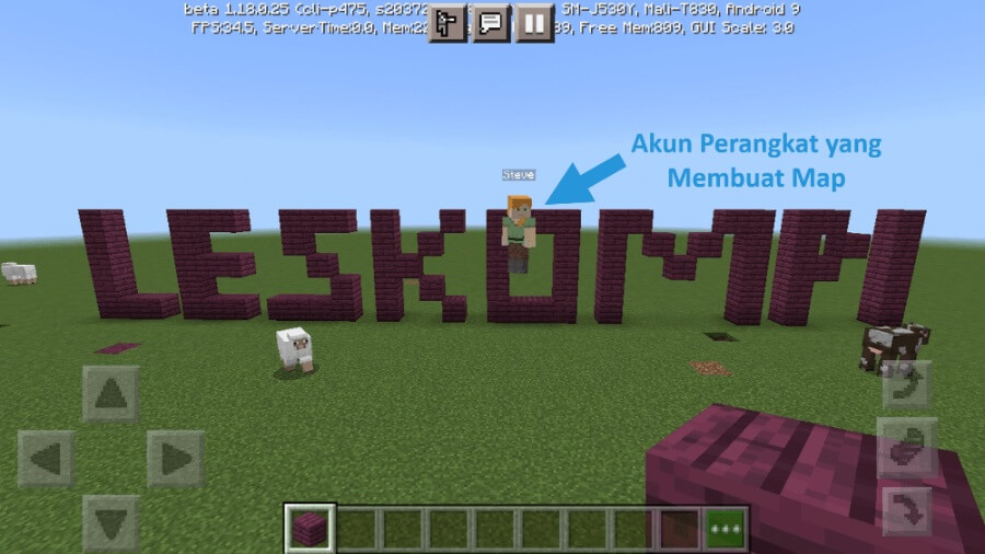 Contoh Sukses Mabar di Minecraft