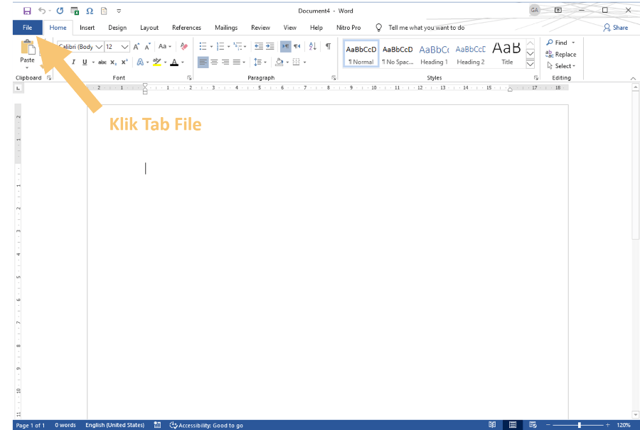 Tab File di Office