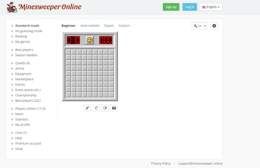 Mulai Main Minesweeper Online