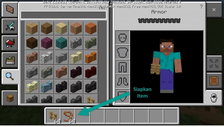 Siapkan Item Pengikat Golem
