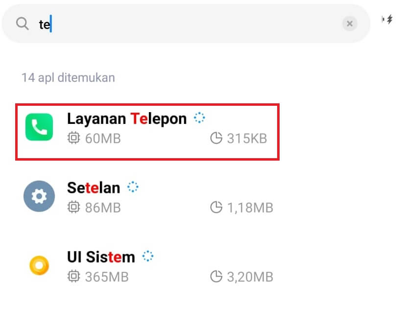 Buka Pengaturan Telepon