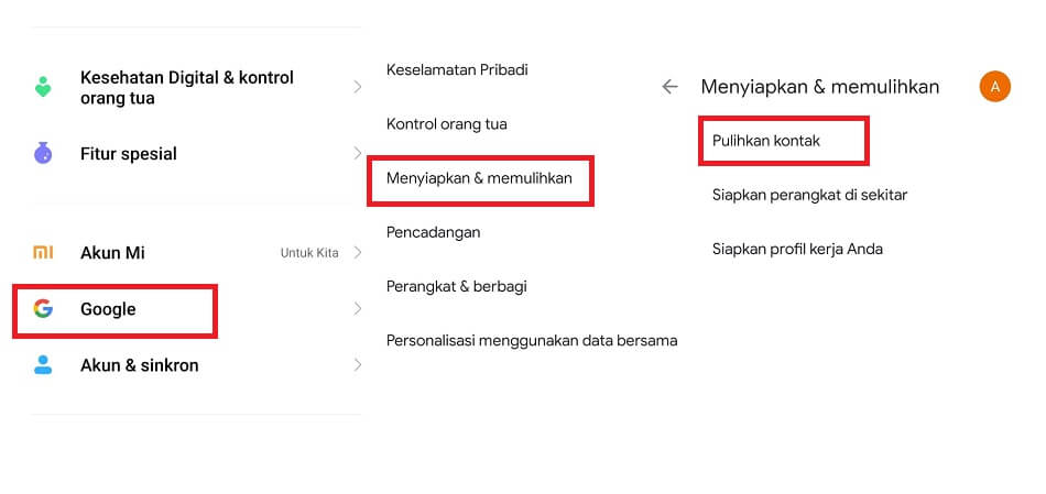 Cara Mengembalikan Kontak HP Terhapus