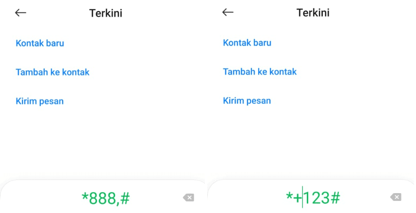 Tambah Kode Khusus di MMI