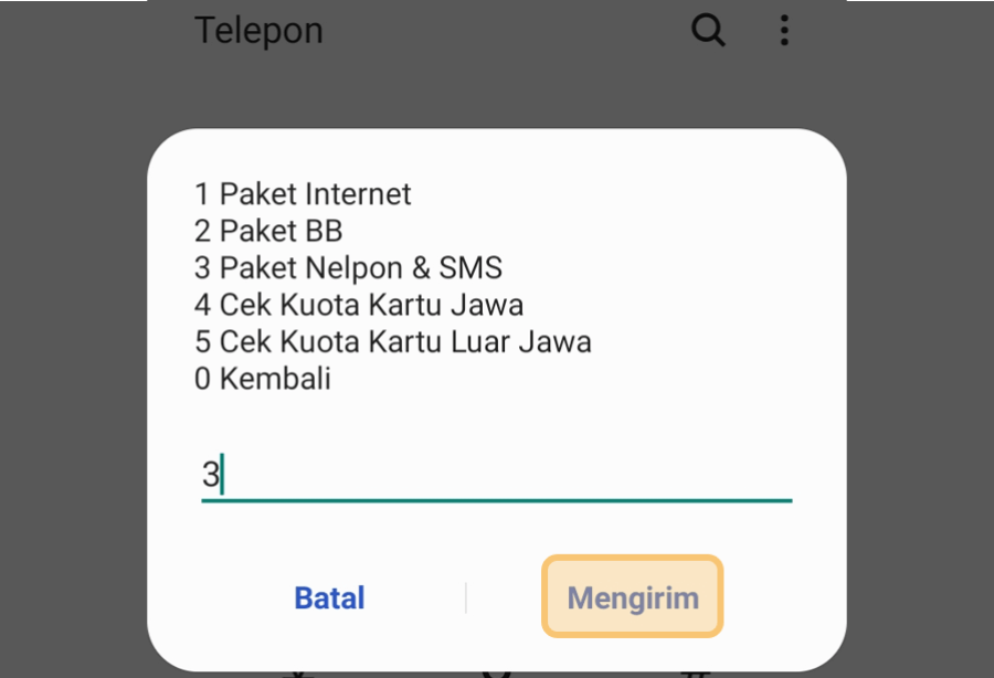 Pilih Paket Nelpon dan SMS Indosat