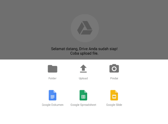 Upload Video WA di Google Drive