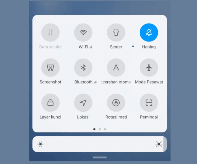 Aktifkan Mode Pesawat Xiaomi