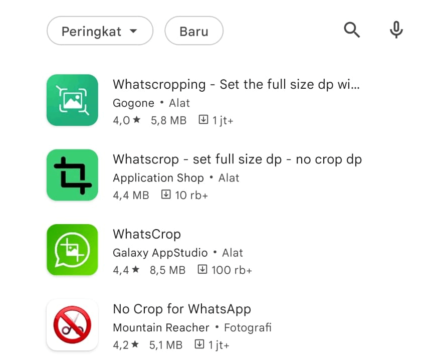 Aplikasi Lain untuk Membuat Profil WA Jadi Full